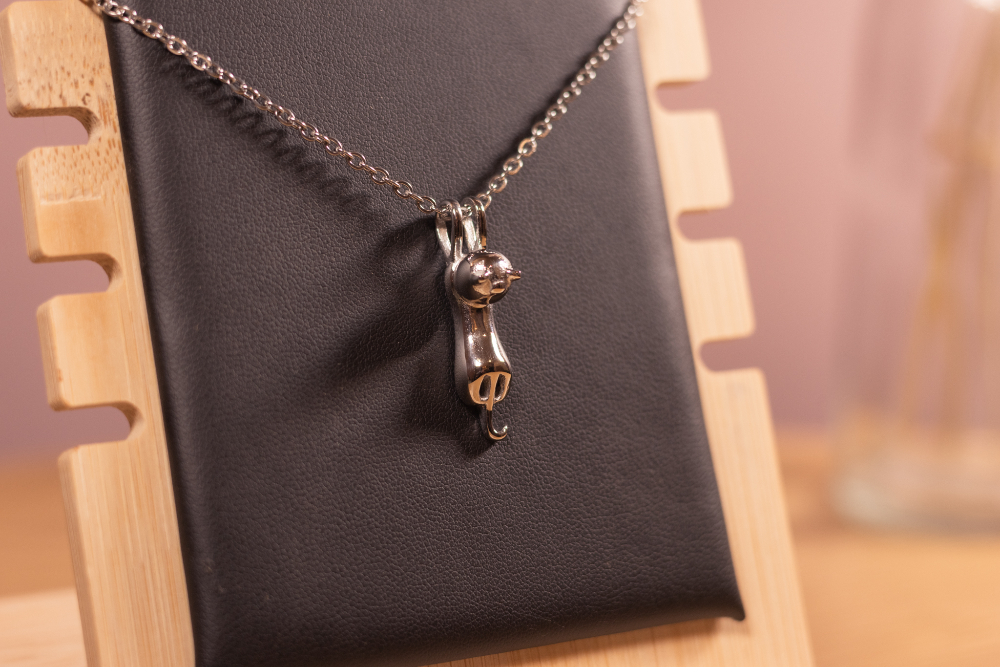 Cat Charm Necklace