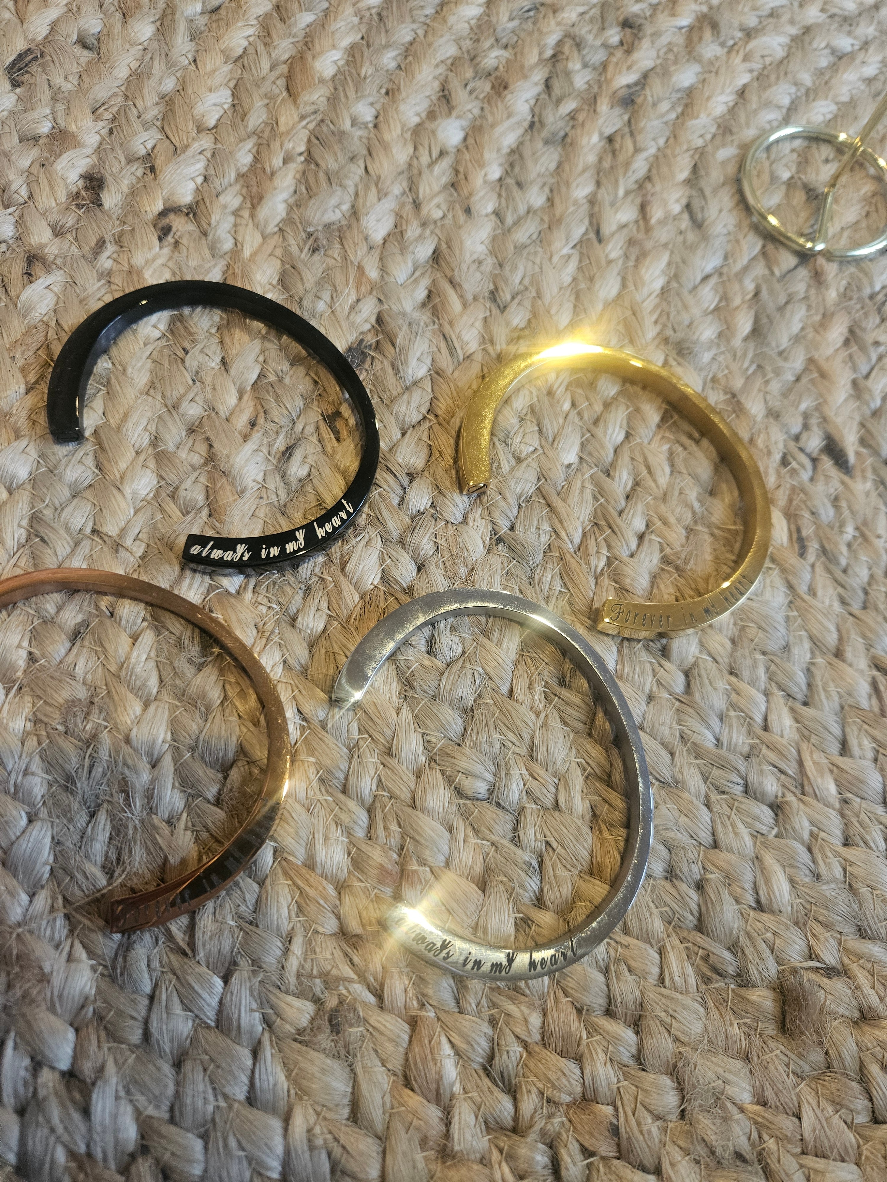 Engraved Memorial Cuff